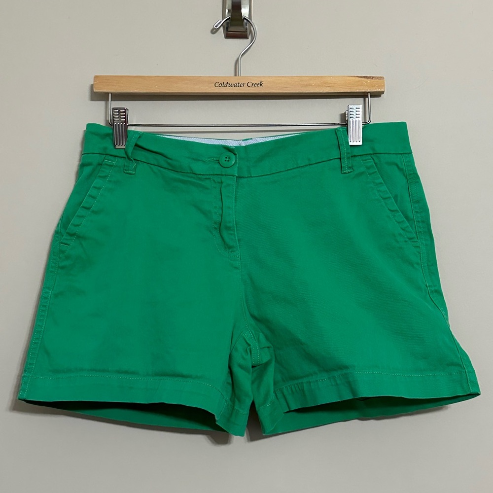Crown & Ivy Women’s Caroline Shorts - color: Green, size 4